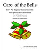 Carol of the Bells Guitar and Fretted sheet music cover
